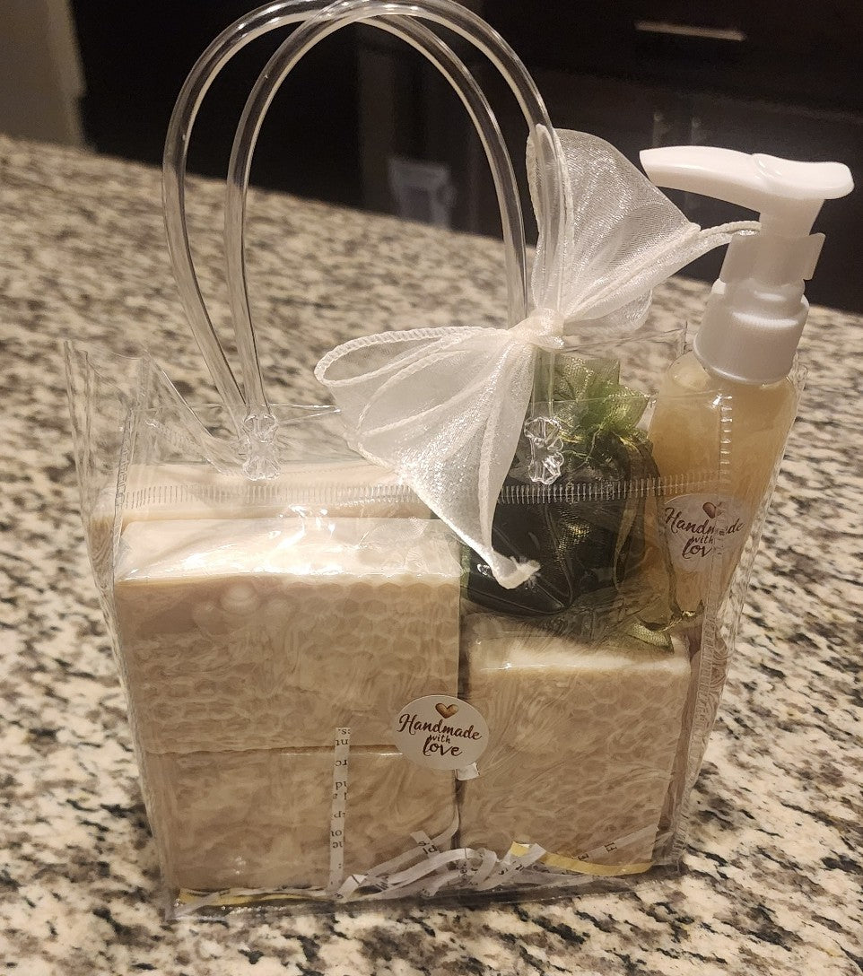 LW Gift Box/Bag Soap of 6 Bars